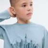 T-shirt à manches longues imprimé