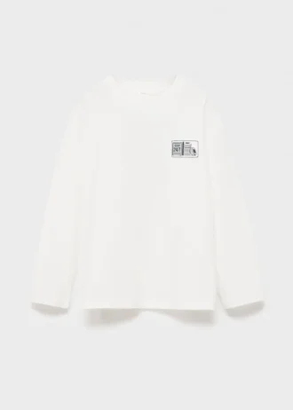 T-shirt à manches longues imprimé