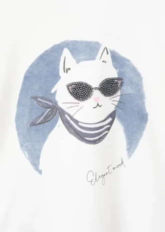T-shirt à manches longues imprimé