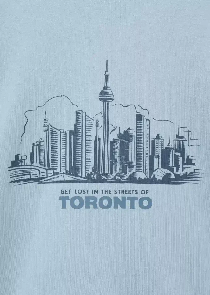 T-shirt à manches longues imprimé