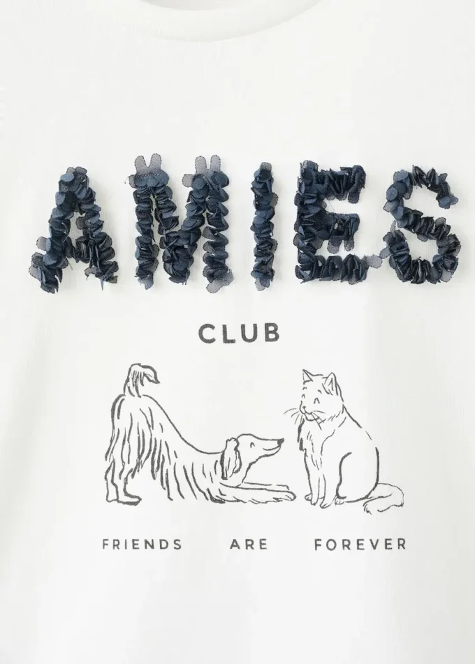 T-shirt à manches longues imprimé