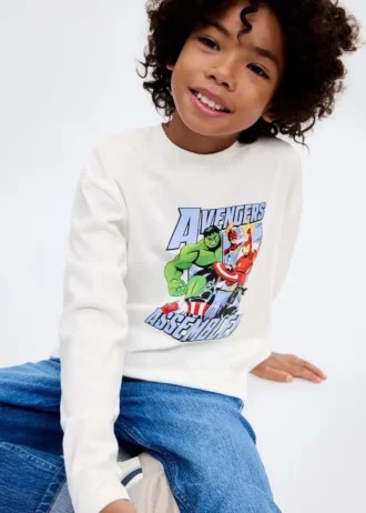 T-shirt Marvel en coton Superhero