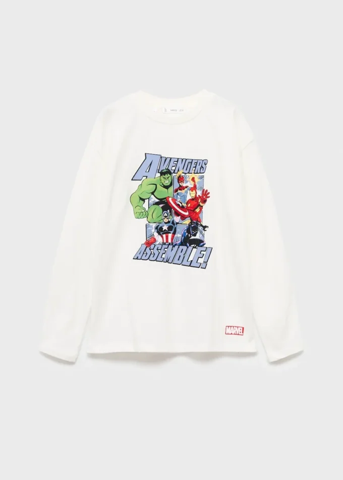 T-shirt Marvel en coton Superhero
