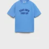T-shirt à motif en relief