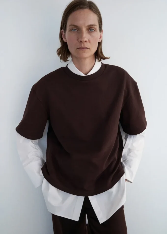 T-shirt oversize en coton