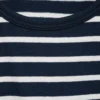 T-shirt rayé avec découpe