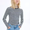 T-shirt rayé basique