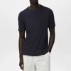 T-shirt slim en lin