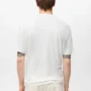 T-shirt slim en lin