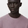 T-shirt slim en lin