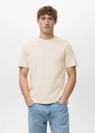 T-shirt slim fit 100 % coton
