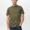 T-shirt slim fit 100 % coton