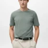 T-shirt slim fit 100 % coton