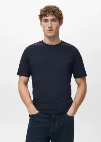 T-shirt slim fit 100 % coton