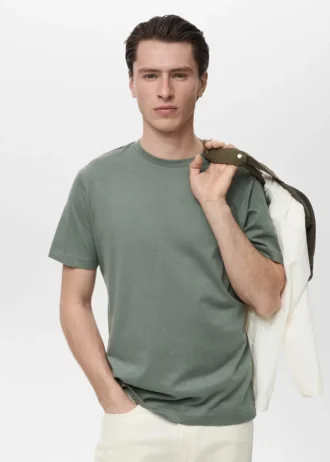 T-shirt slim fit 100 % coton