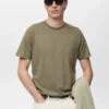 T-shirt slim fit 100 % coton
