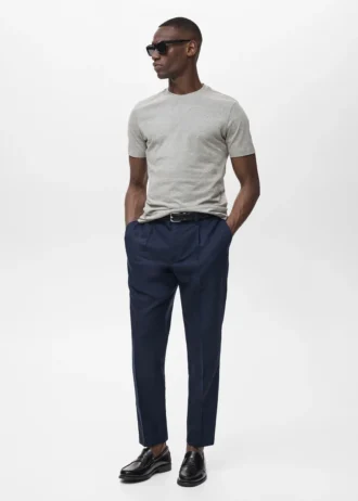 T-shirt slim fit 100 % coton