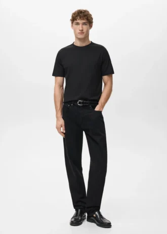 T-shirt slim fit 100 % coton