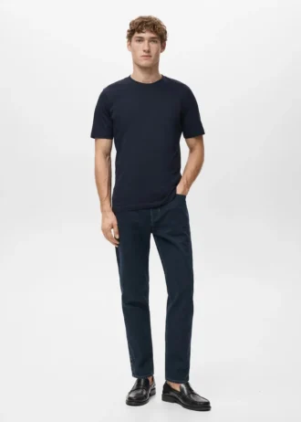 T-shirt slim fit 100 % coton