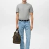 T-shirt slim fit 100 % coton