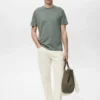 T-shirt slim fit 100 % coton