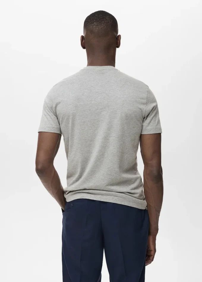 T-shirt slim fit 100 % coton