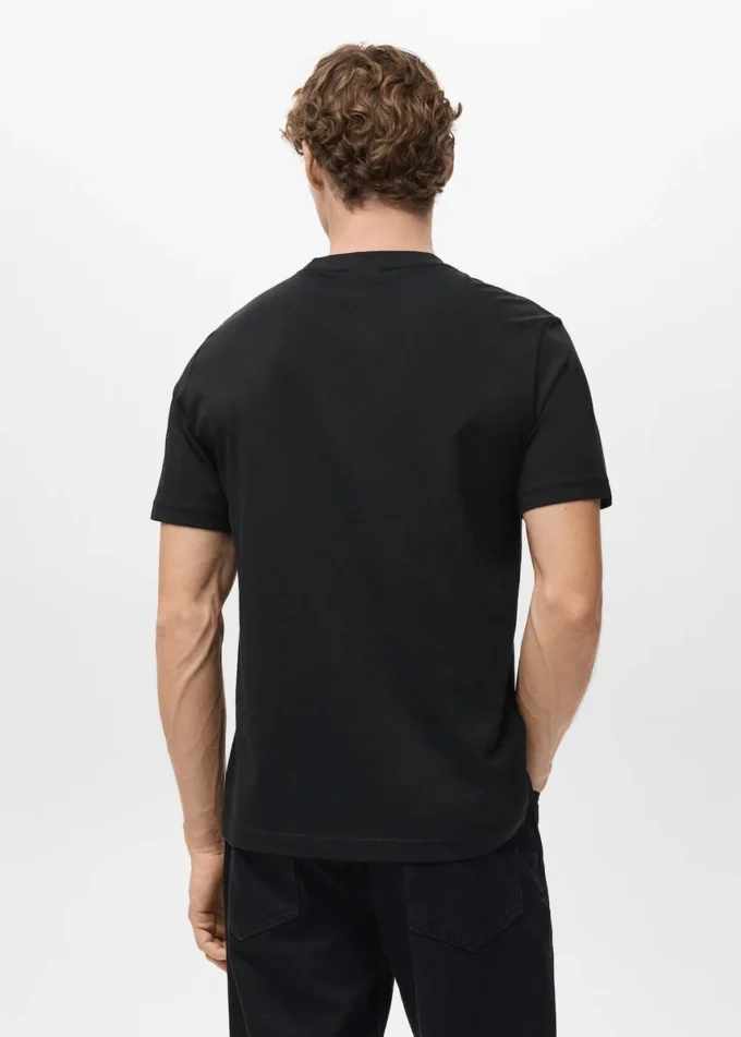 T-shirt slim fit 100 % coton