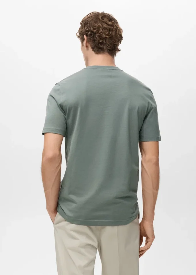 T-shirt slim fit 100 % coton