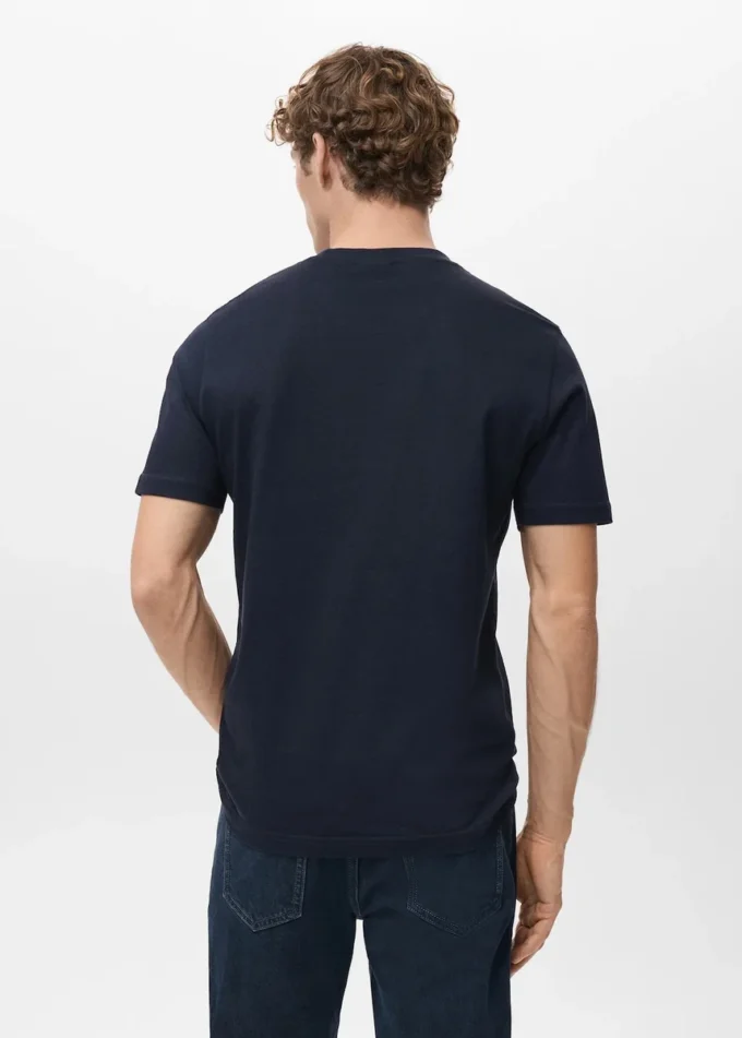 T-shirt slim fit 100 % coton