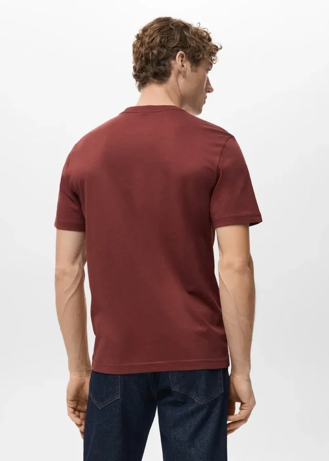 T-shirt slim fit 100 % coton