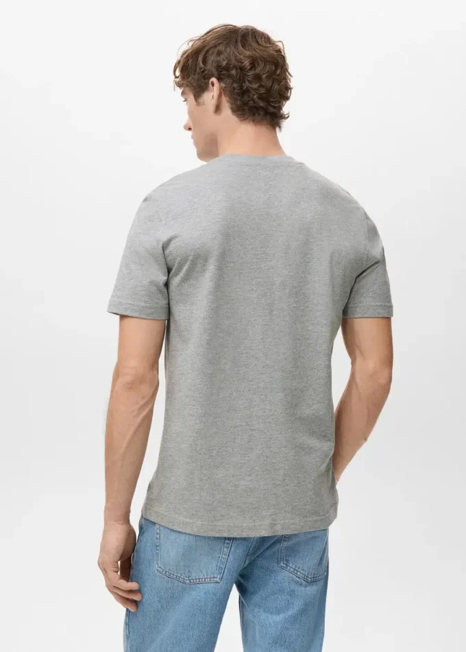 T-shirt slim fit 100 % coton