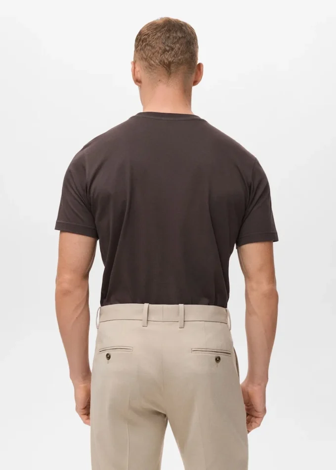 T-shirt slim fit 100 % coton