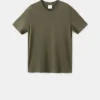 T-shirt slim fit à col en V 100 % coton