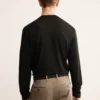 T-shirt slim fit en mélange de laine