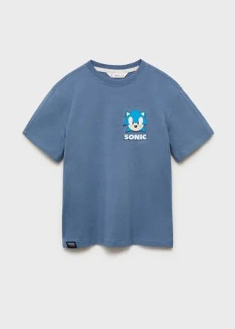 T-shirt Sonic en relief
