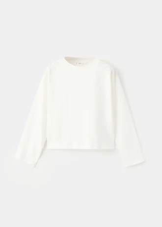 T-shirt à strass scintillants