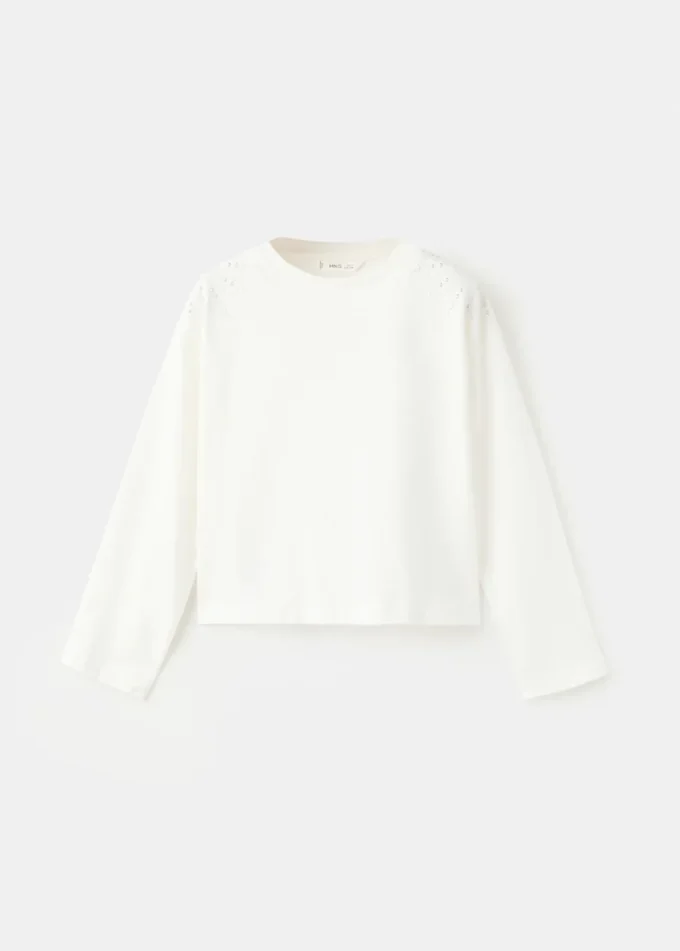 T-shirt à strass scintillants