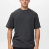T-shirt structuré 100 % coton à coupe décontractée