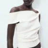 Top asymétrique sans bretelles