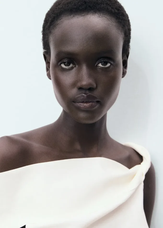 Top asymétrique sans bretelles