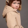Trench-coat avec doublure en fourrure