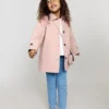 Trench-coat boutonné en coton