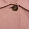 Trench-coat boutonné en coton