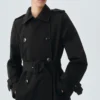 Trench-coat classique 100 % coton