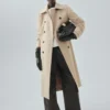 Trench-coat classique 100 % coton