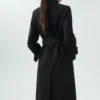 Trench-coat classique 100 % coton
