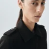 Trench-coat classique 100 % coton
