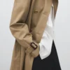 Trench-coat classique avec ceinture