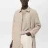 Trench-coat classique hydrofuge