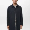 Trench-coat classique hydrofuge